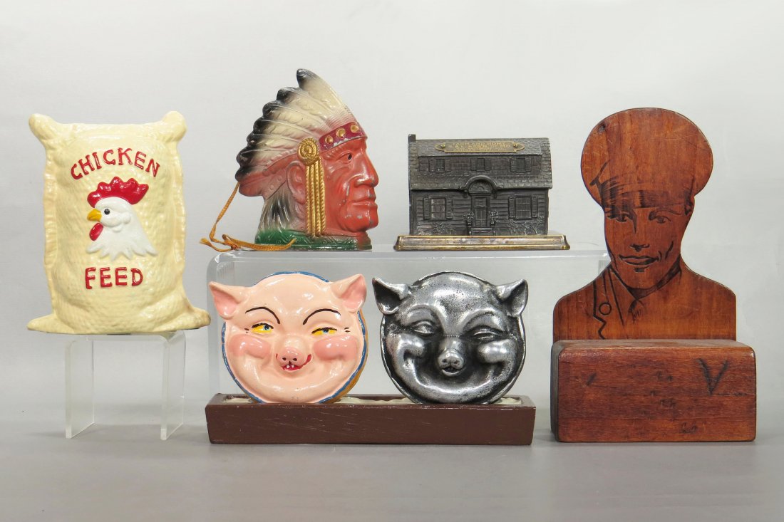 Lot of 5 Misc. Banks (1 of 1)