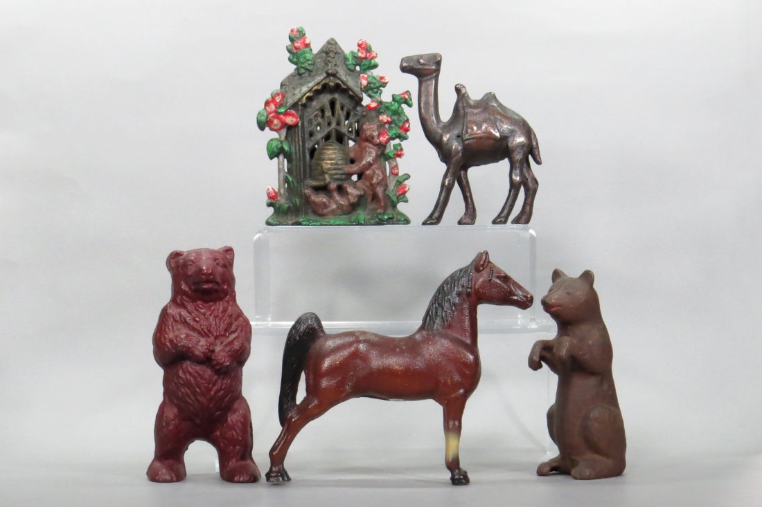 Lot of 5 CI Modern and Reproduction Banks (1 of 2)