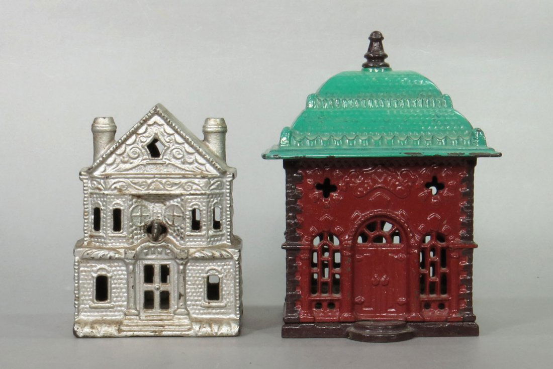 Lot of 2 Bldg. Banks (1 of 2)