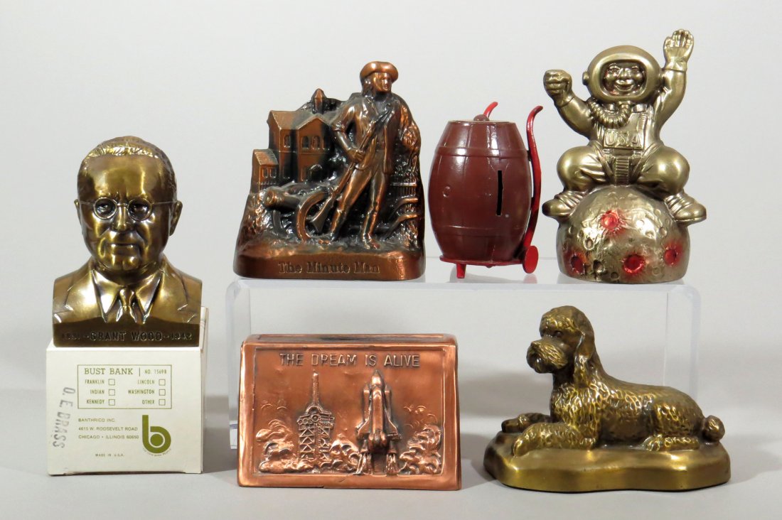 Lot of 6 Misc. Banks (1 of 3)