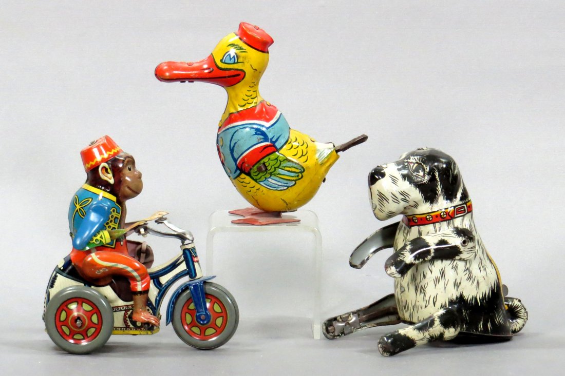 Lot of 3 Tin Toys (1 of 2)