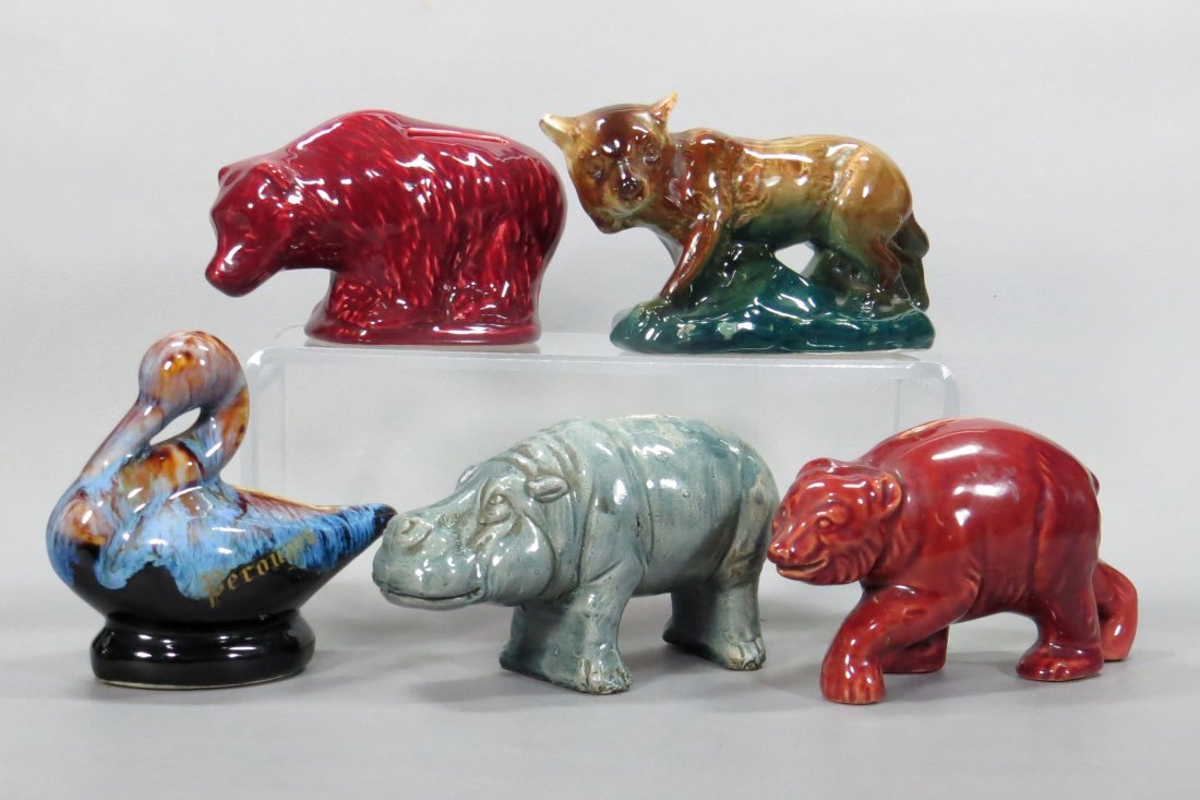 Lot of 5 Ceramic Banks (1 of 3)