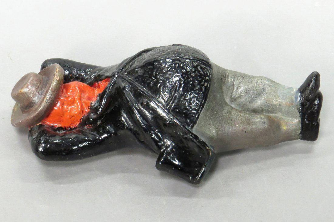 Sleeping Man w/Hat Ceramic Bank (1 of 2)