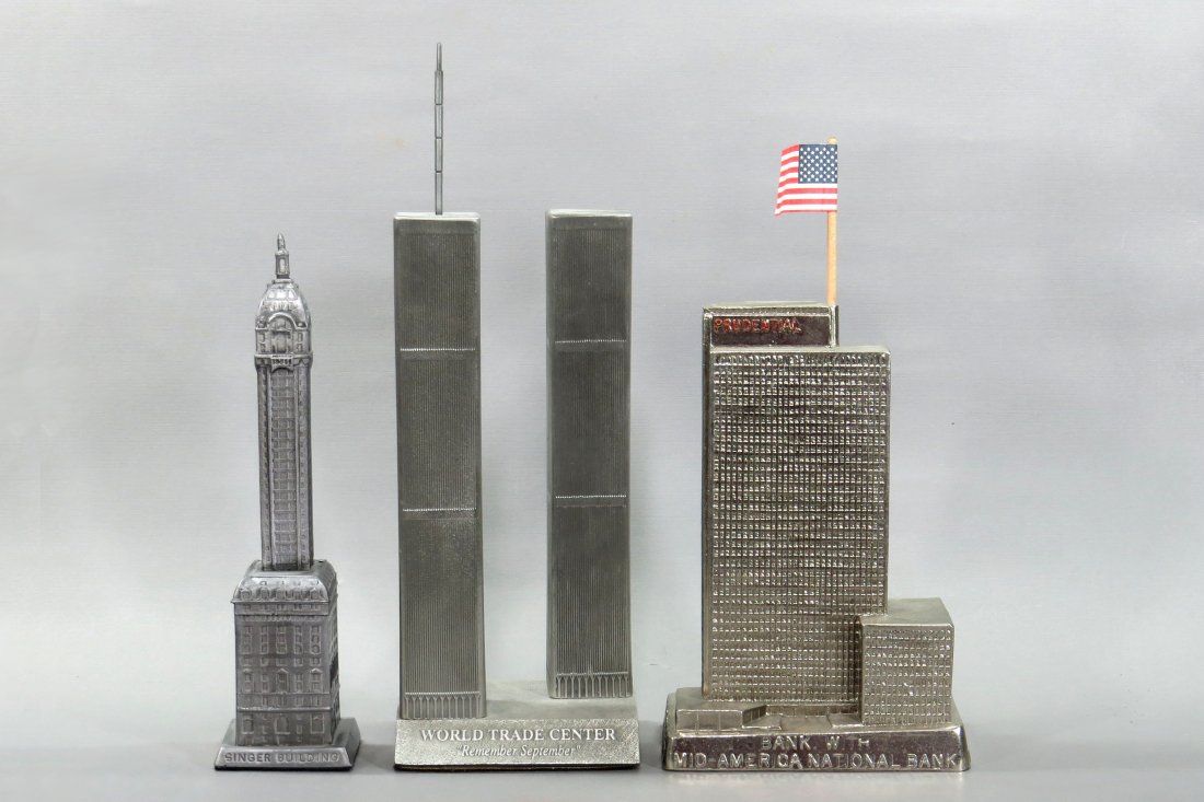 Lot of 3 Souvenir Buildings (1 of 2)