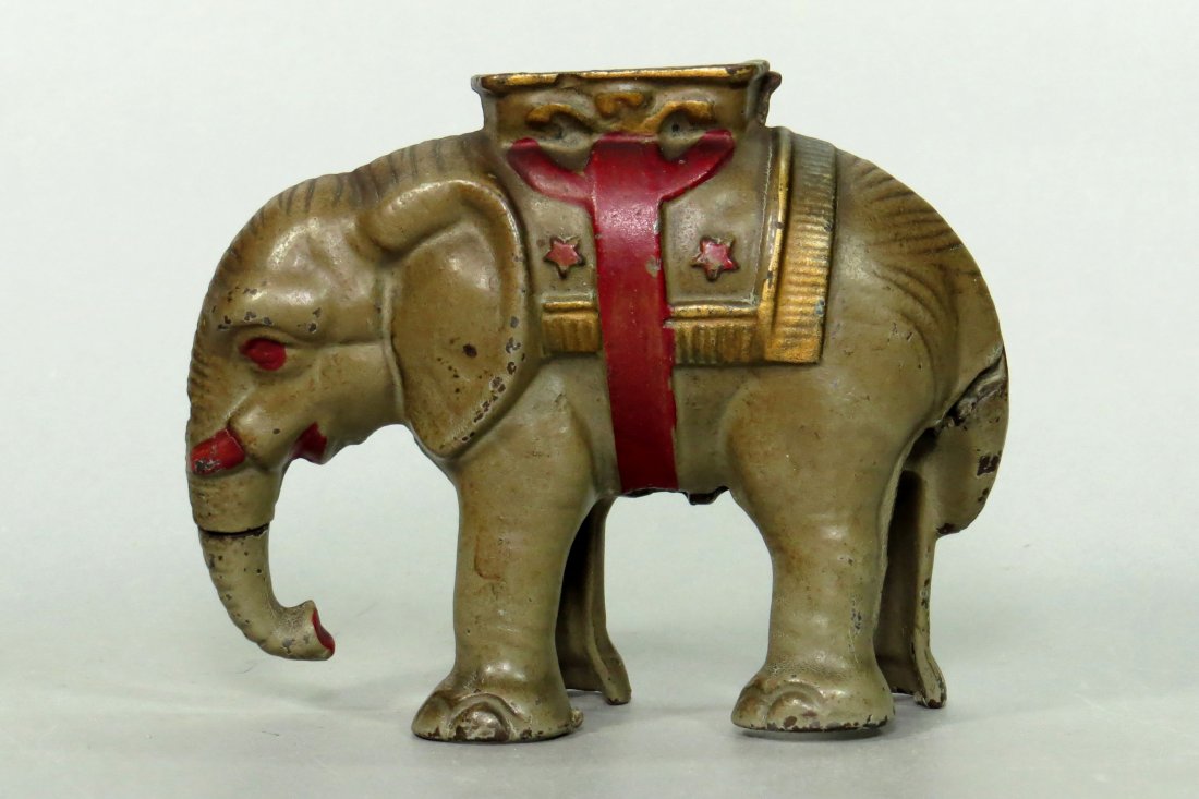 Elephant w/Howdah CI Bank (1 of 2)