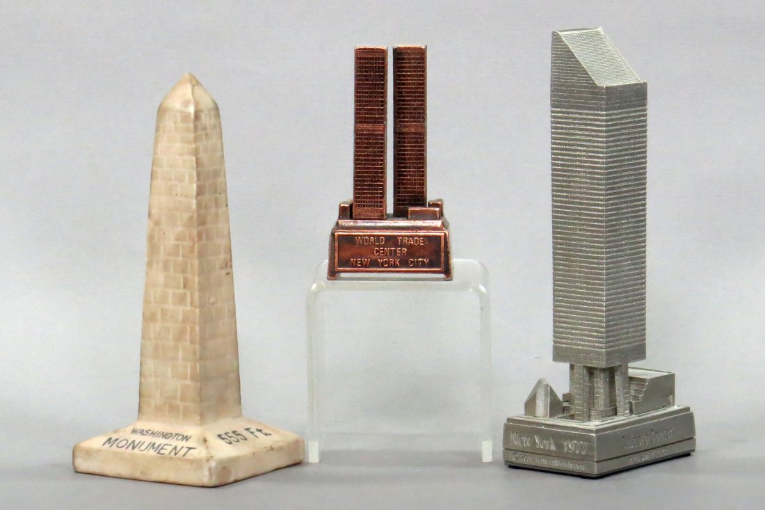 Lot of 3 Souvenir Buildings (1 of 1)