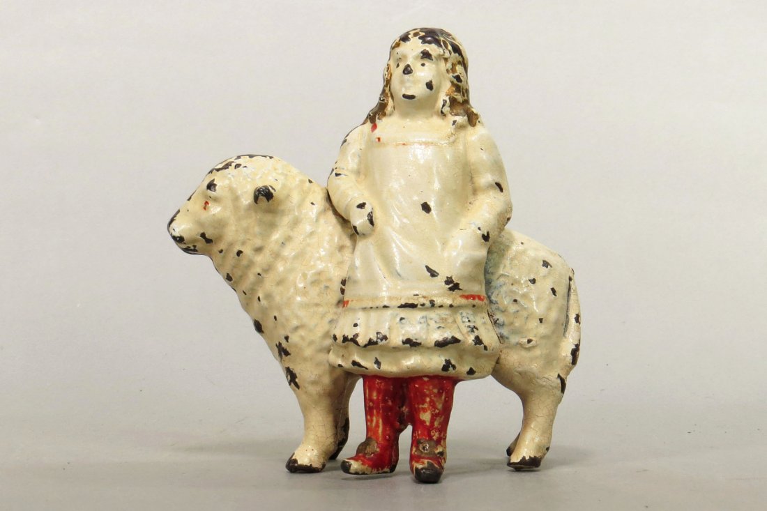 Mary and the Lamb CI Still Bank (1 of 2)