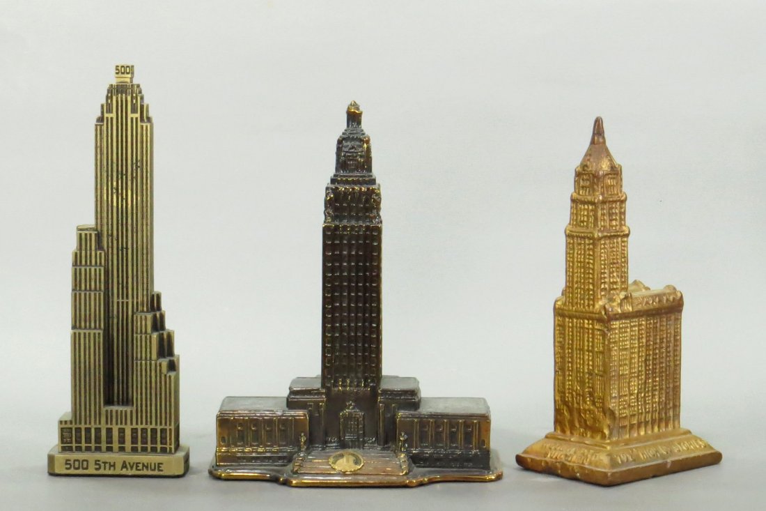 Lot of 3 Souvenir Buildings (1 of 1)