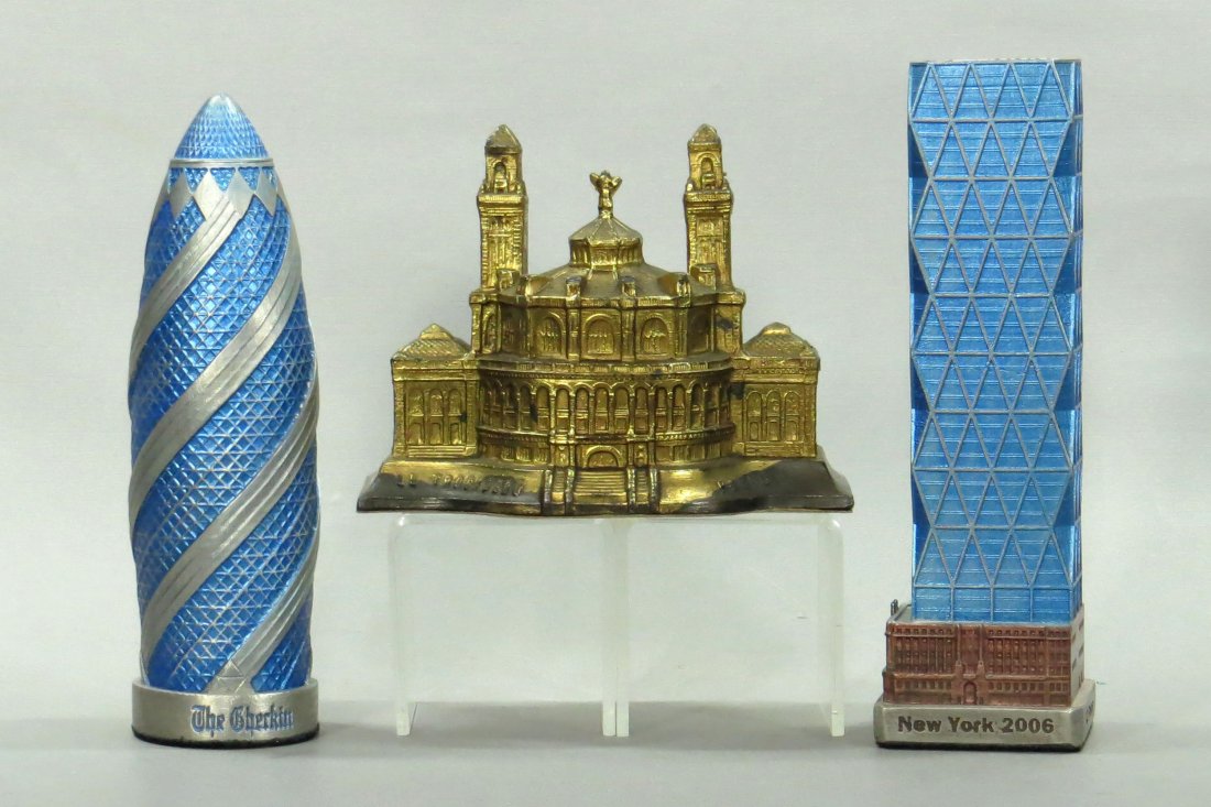 Lot of 3 Souvenir Buildings (1 of 1)