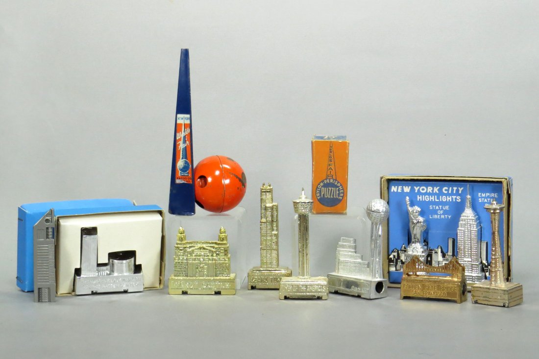 Lot of 11 Souvenir Buildings (1 of 1)