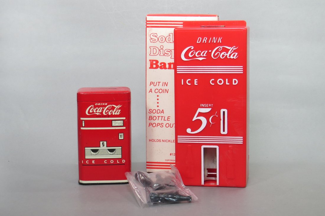 Lot of 2 Coca Cola Adv. Banks (1 of 2)