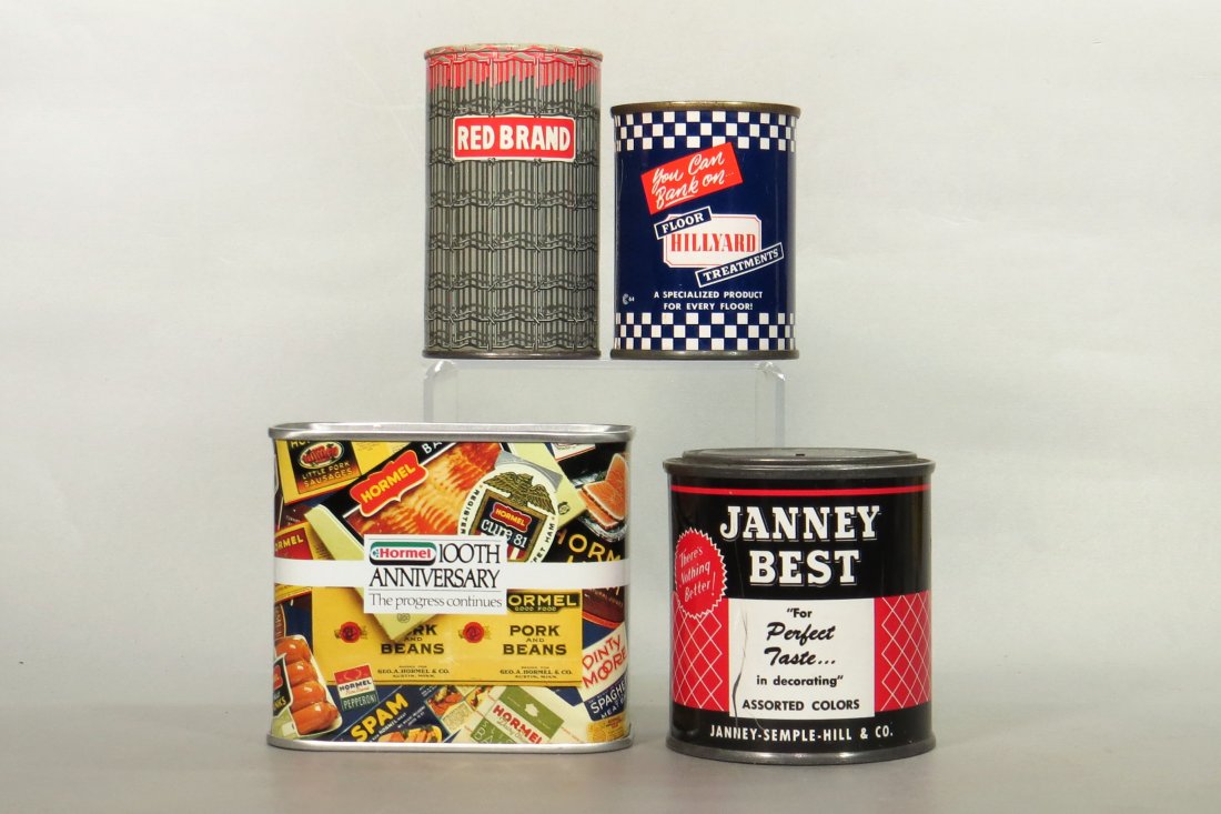 Lot of 4 Misc. Adv. Banks (1 of 2)