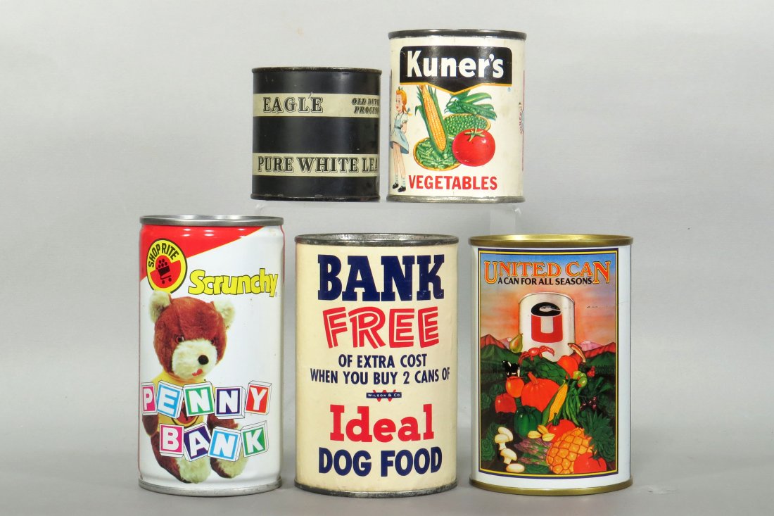 Lot of 5 Misc. Adv. Banks (1 of 2)