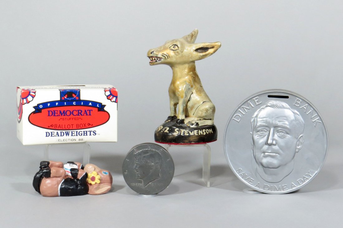 Lot of 4 Political Items (1 of 2)