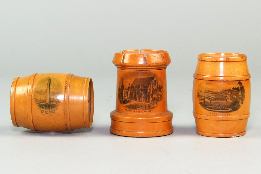 Lot of 3 Wood Banks (1 of 1)