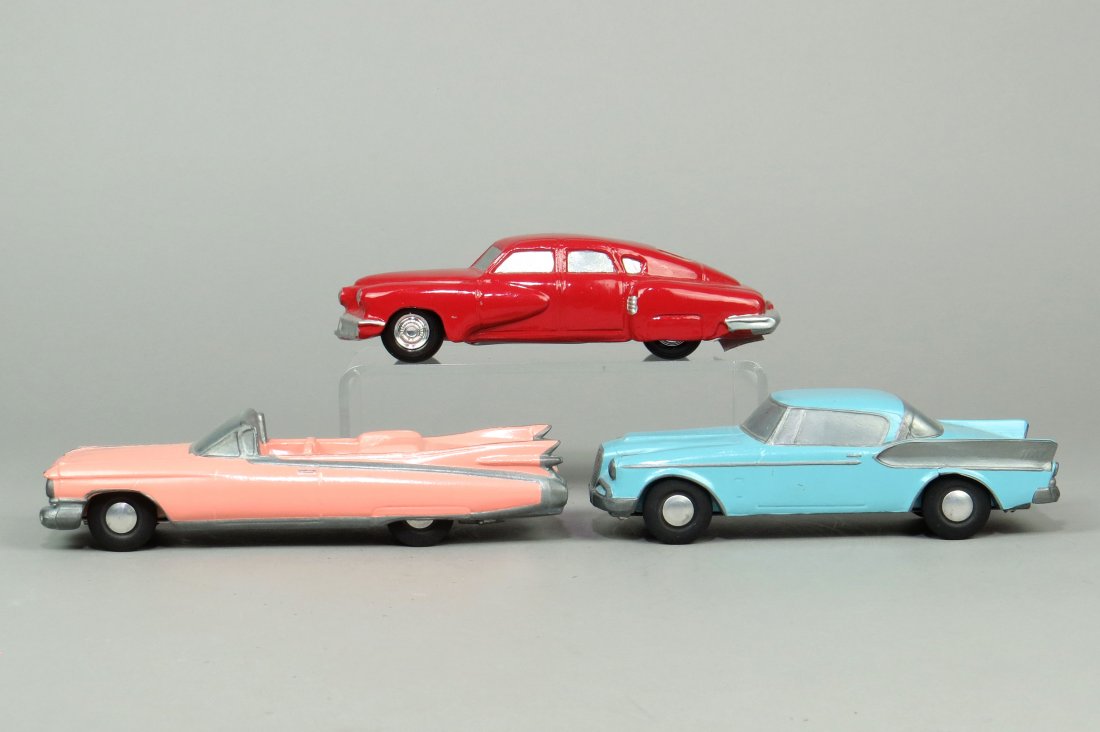 Lot of 3 Pot Metal Auto Banks (1 of 2)