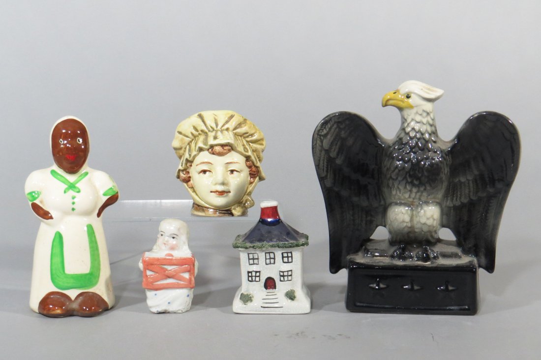 Lot of 5 Ceramic Banks (1 of 2)