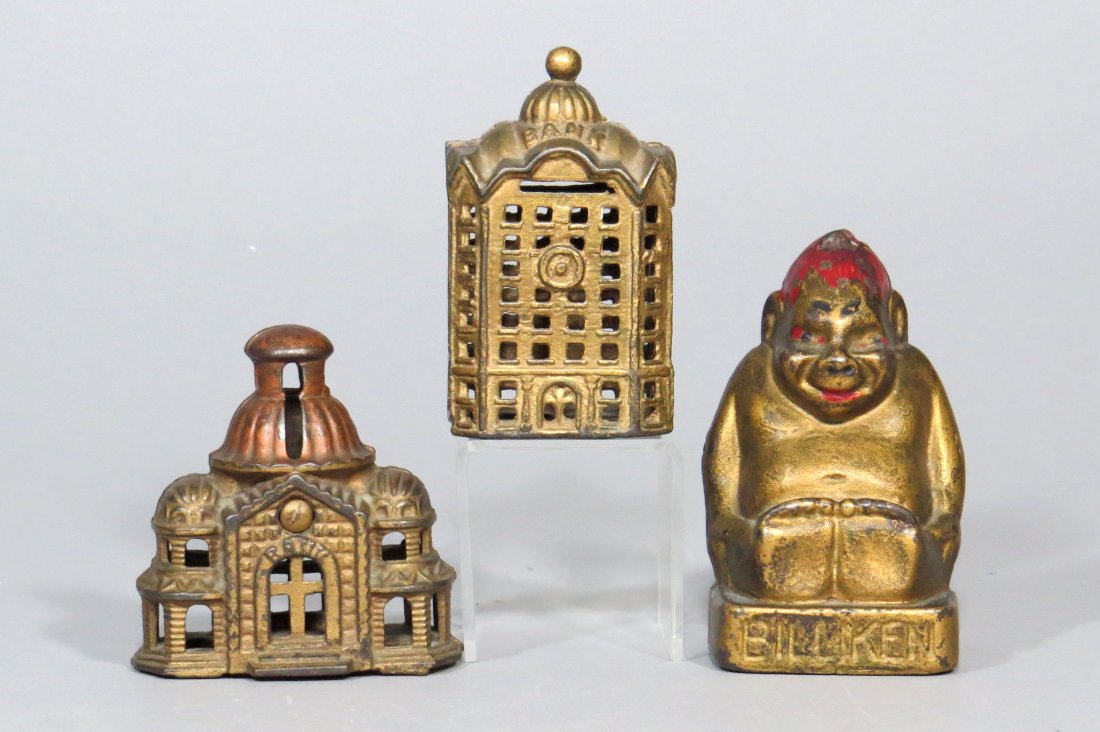 Lot of 3 CI Banks (1 of 2)