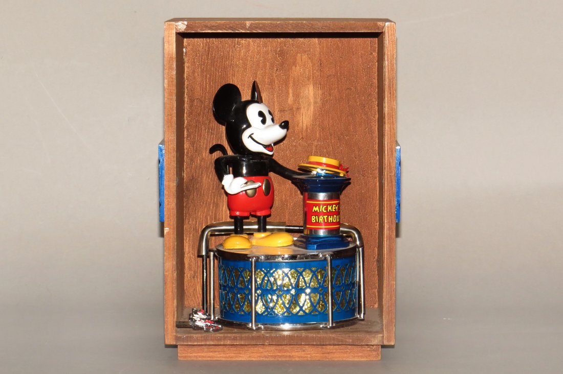 "Mickey Mouse" Mech. Bank in OB (1 of 3)