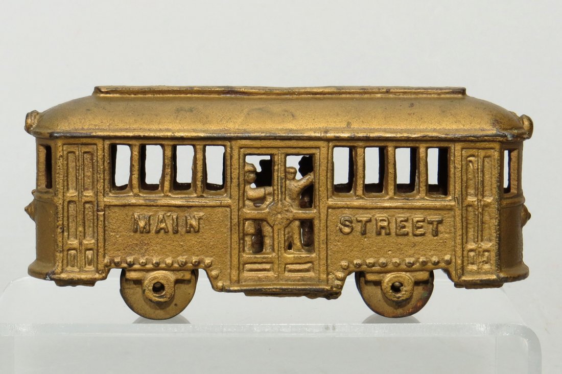 CI "Main Street" Trolley Bank wo/People (1 of 2)
