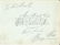 Henry Hall signed album page with music score added.