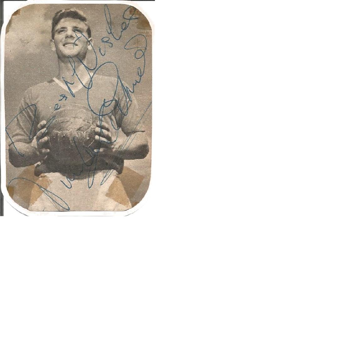 duncan edwards autograph