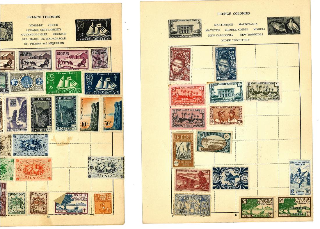 European stamps and covers collection includes 1956 (1 of 7)