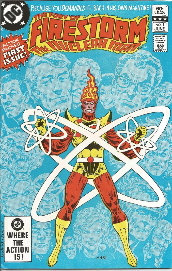 DC Comic The Fury of Firestorm The Nuclear Man (No 1 (1 of 1)