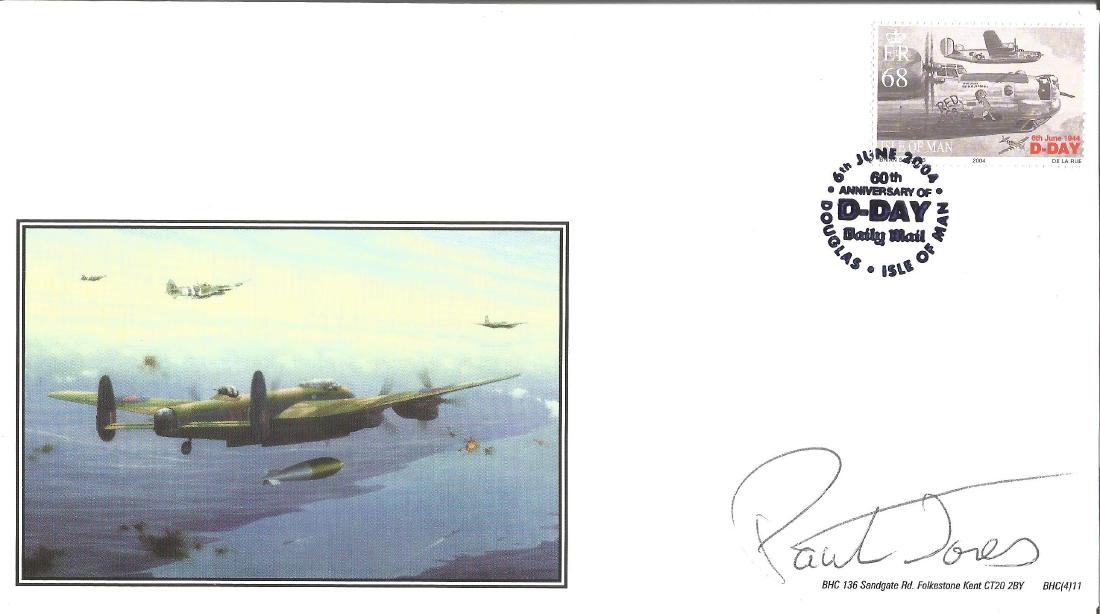Wg Cdr Paul Jones AFC signed Tallboy Raid RAF FDC. (1 of 1)