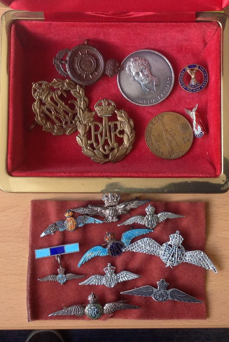 RAF collection includes 17, badges, tokens RFC badge (1 of 1)