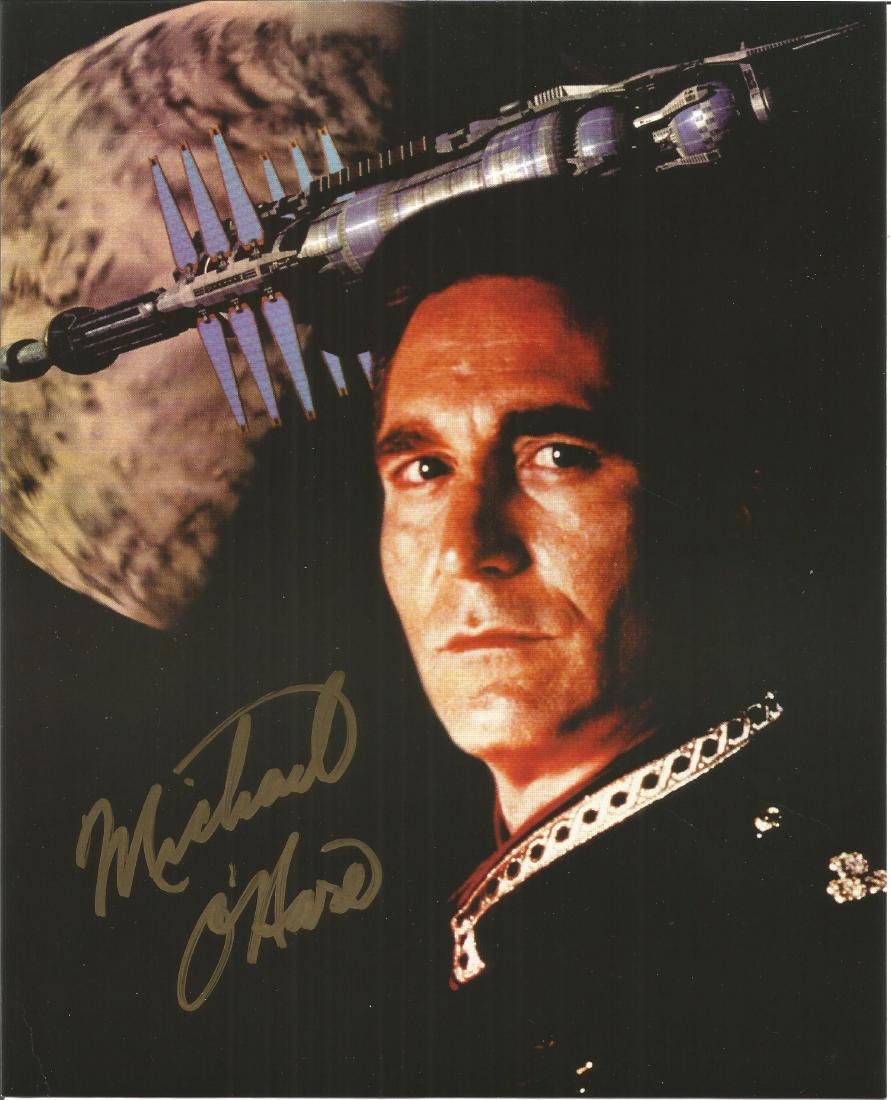 Michael O'Hare signed 10 x 8 colour photo. Michael (1 of 1)