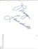 Morgan Fairchild signed album page. Good Condition. All