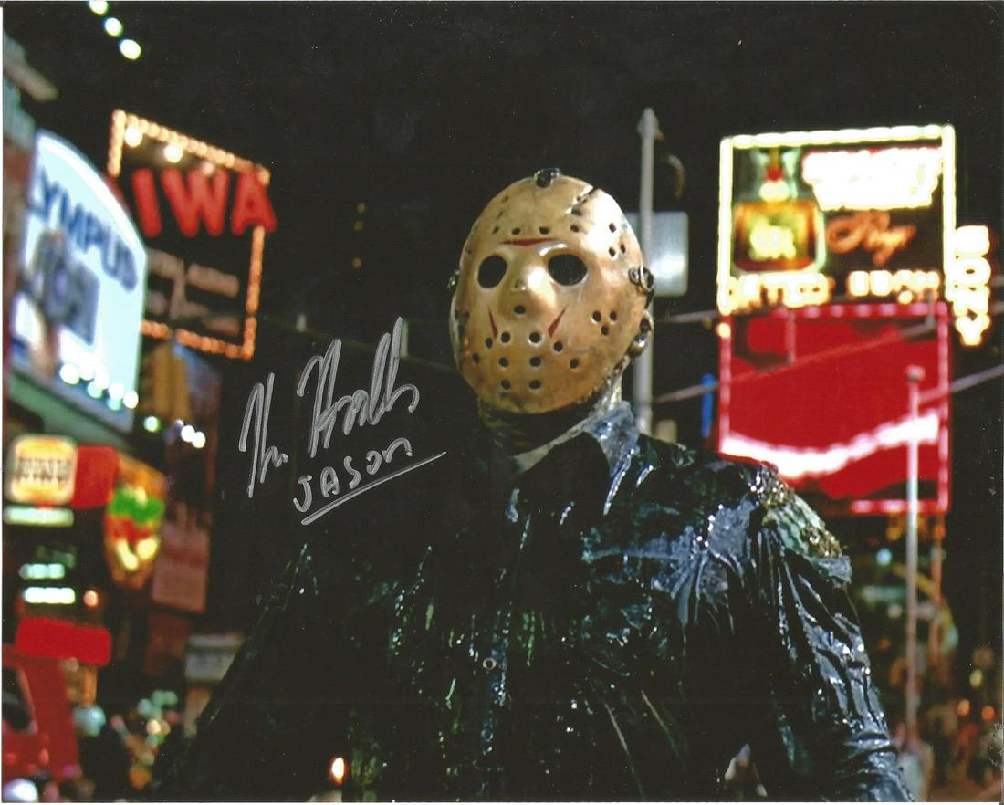 Kane Hodder Friday 13th hand signed 10x8 photo. This (1 of 1)