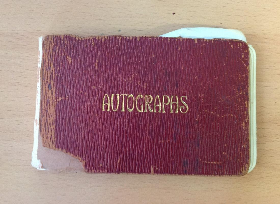Vintage Autograph book 20+ signatures American Authors (1 of 6)