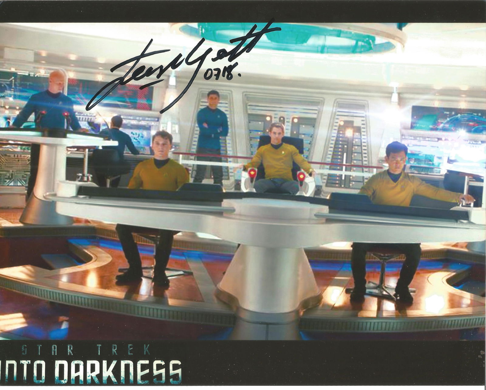 Joseph Gatt Star Trek Into Darkness hand signed 10x8 (1 of 1)