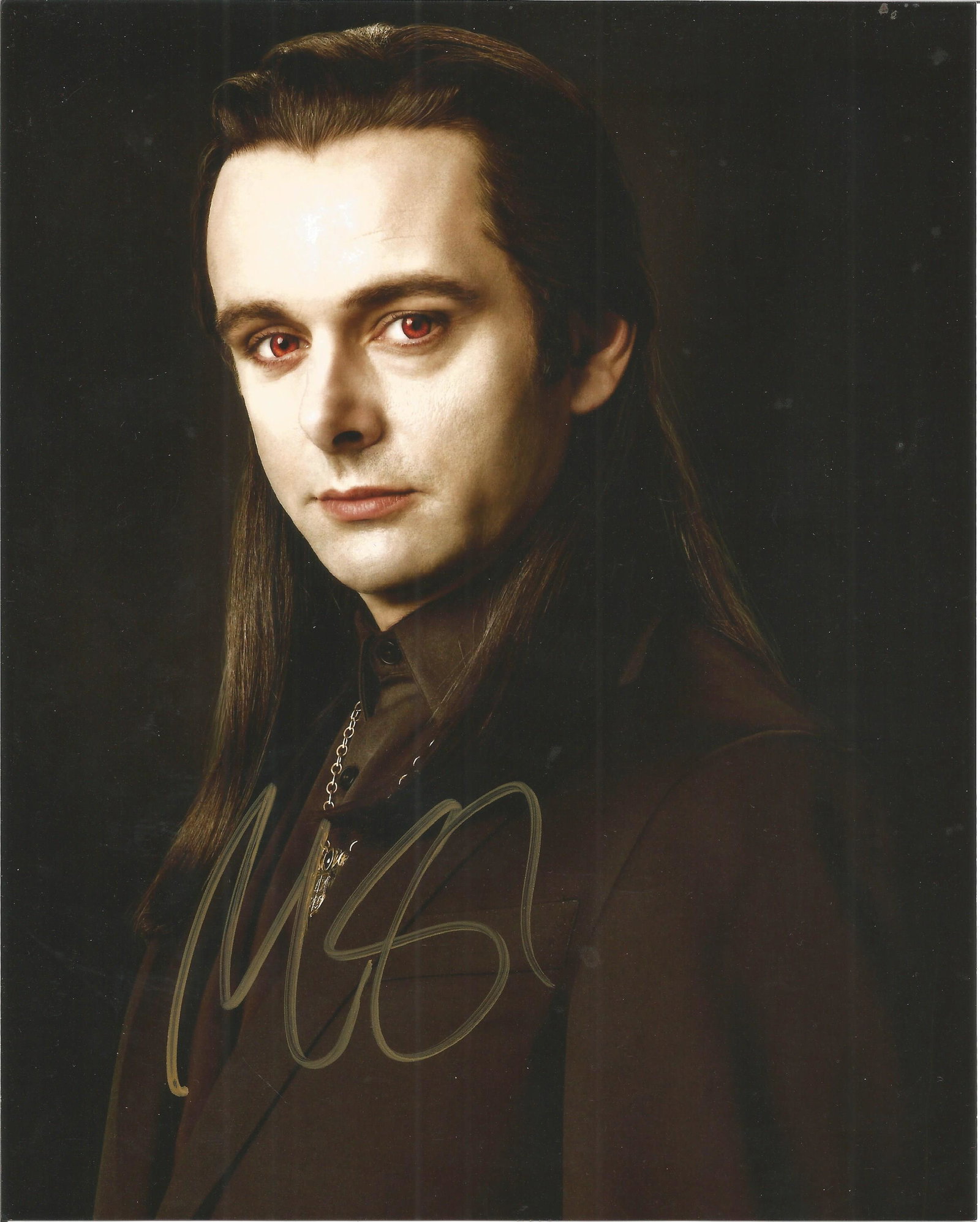 Michael Sheen Actor Signed Twilight 8x10 Photo. Good (1 of 1)