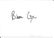 Brian Cox Actor Signed 4x6 Card. Good Condition Est.