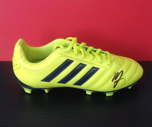 Football Memphis Depay Signed Adidas Football Boot Dec 13 2019 Chaucer Auctions In United Kingdom