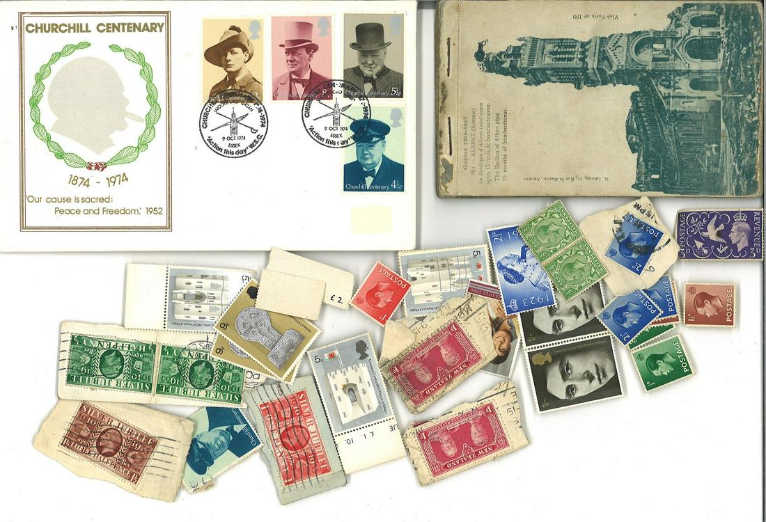 Postal history collection. Includes vintage book of (1 of 1)