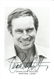 Charlton Heston signed 7x5 black and white photo. Good