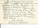Mary Anderson handwritten note. July 28, 1859 - May 29,