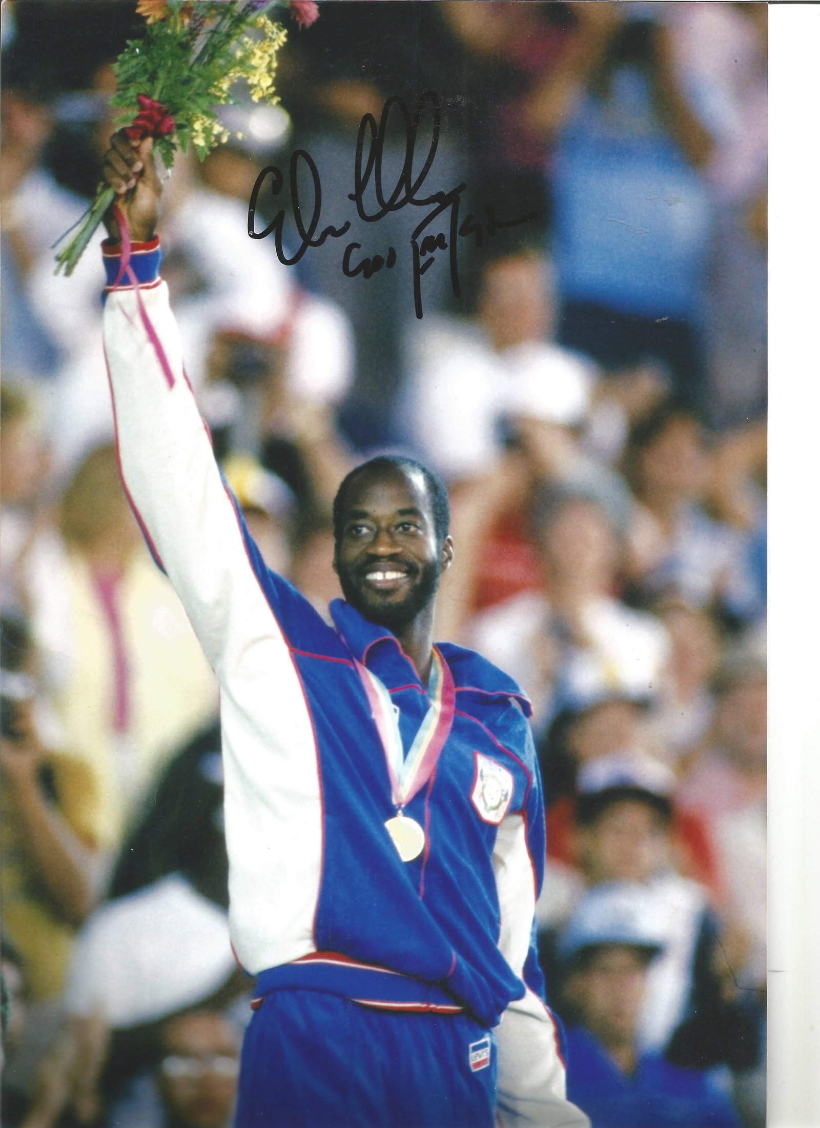 Ed Moses Athletics Signed 12 x 8 inch sport photo. Good: Ed Moses Athletics Signed 12 x 8 inch sport photo. Good Condition. All autographs are genuine hand signed and come with a Certificate of Authenticity. We combine postage on multiple winning lots and c