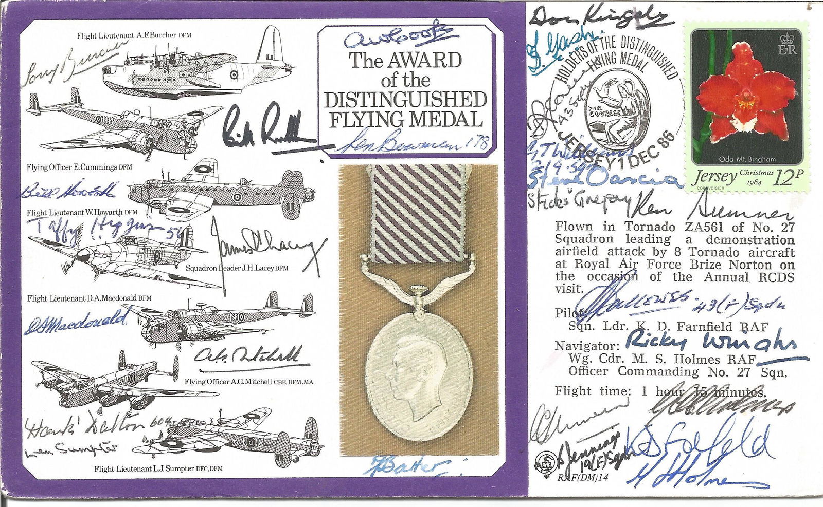 Rare Dambusters Steve Oancia multiple signed (1 of 1)