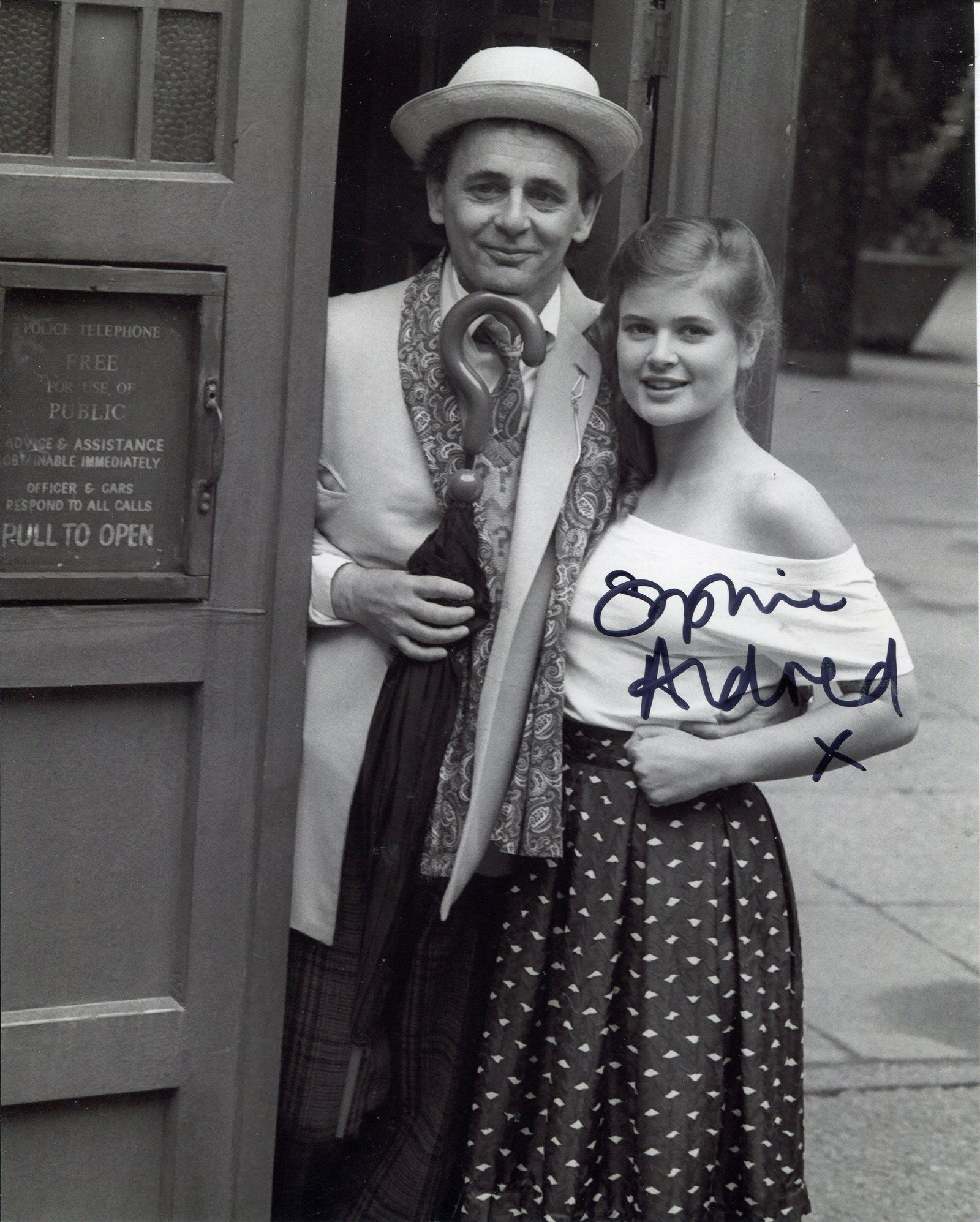 Doctor Who. 8x10 photo from Doctor Who signed by: Doctor Who. 8x10 photo from Doctor Who signed by actress Sophie Aldred who played Ace. Good Condition. All autographs are genuine hand signed and come with a Certificate of Authenticity. We combine po