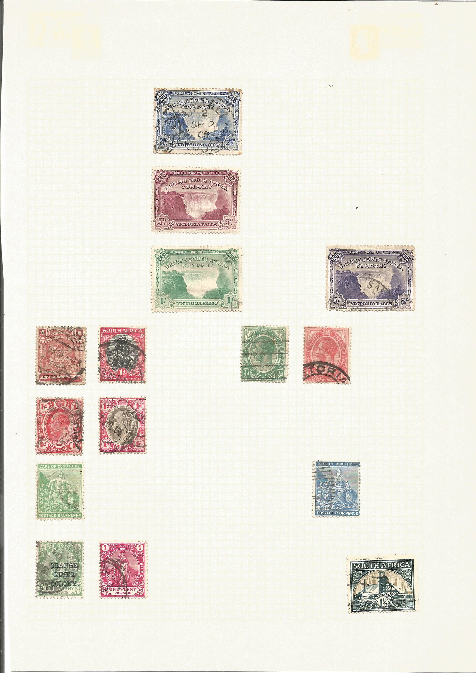British South Africa company labels. 1905. Good: British South Africa company labels. 1905. Good Condition. All autographs are genuine hand signed and come with a Certificate of Authenticity. We combine postage on multiple winning lots and can ship