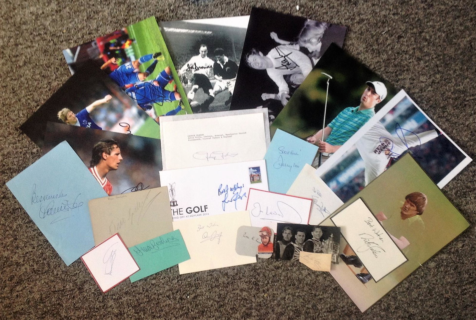 Sport Legend collection 10 plus items from some great (1 of 1)