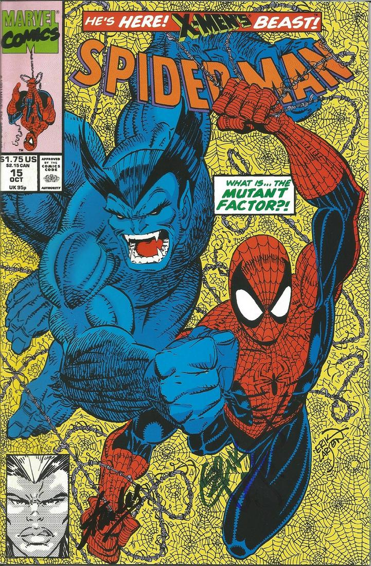 Marvel Comic Spiderman What is the Mutant Factor 15 Oct (1 of 1)