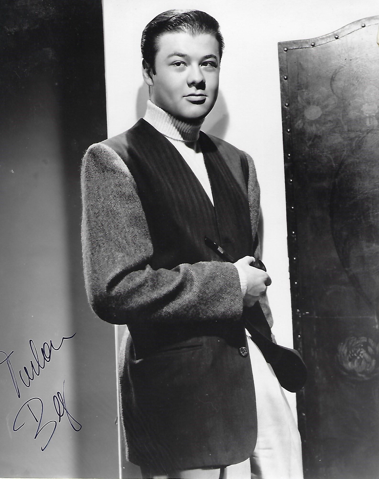 Turhan Bey Signed photo black and white 10 x 8 inch. (1 of 1)