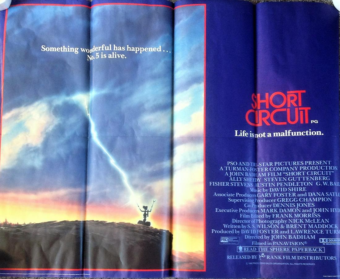 Short Circuit 40x30 poster from the 1986 US comic (1 of 1)