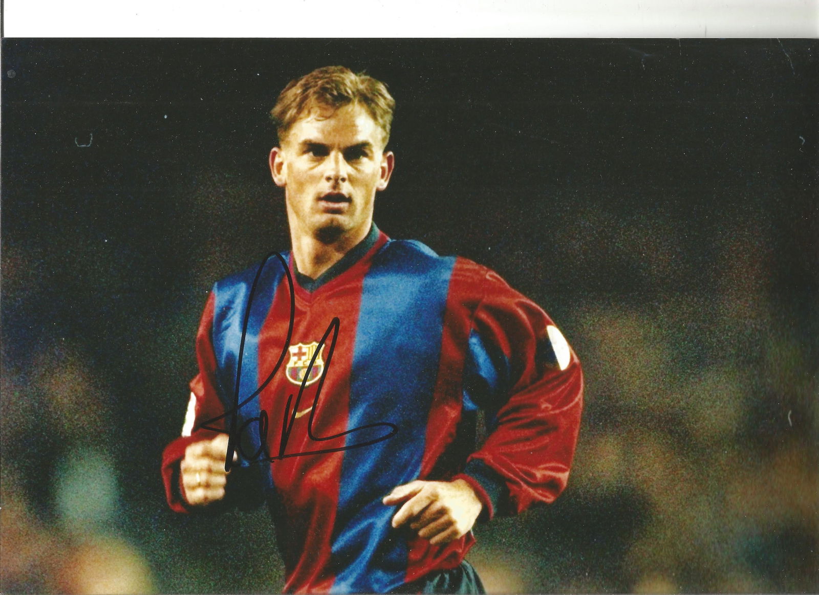 Football Frank De Boer signed 12x8 colour photo (1 of 1)